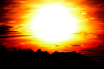 Obraz premium the beauty of some of the most sublime moments of the day