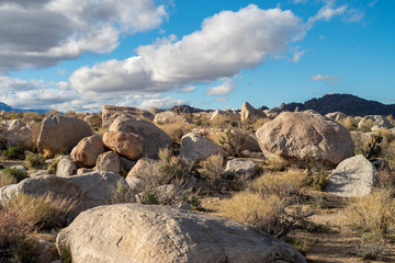 rocky desert landscape in the Eastern Sierra Nevadas, Lone Pine, California