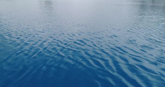 blue water at kaolin lake