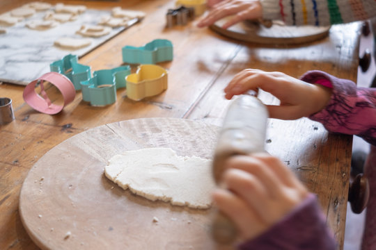 Rolling Out Cookie Dough