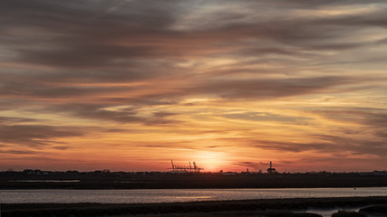 Sunset at Two Tree Island