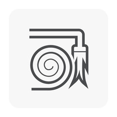 waterproof water leak icon