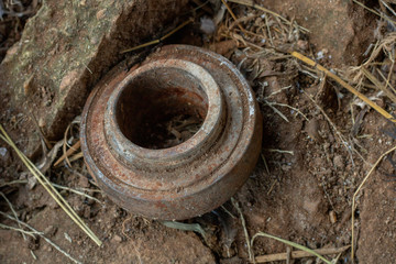 tools working on a farm