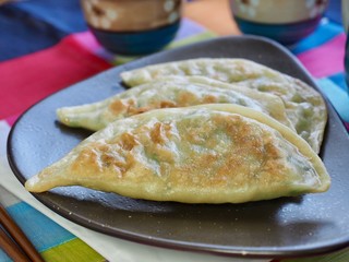 아시아 음식 군만두, 만두, 딤섬