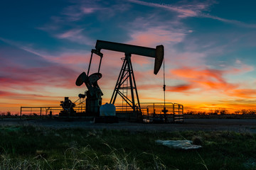 Pumpjack Sunrise