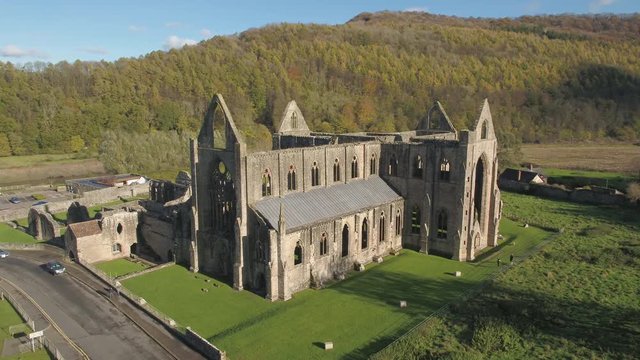 Tintern Abbey, Tintern, Wye Valley, Monmouthshire, Wales, United Kingdom