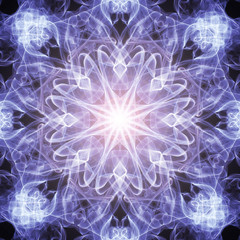 Obraz premium Abstract steaming Similar to a star background.