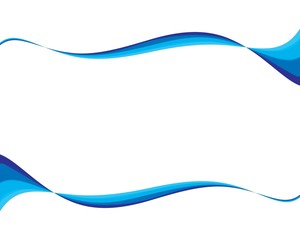 Dynamic texture wavy blue background vector