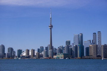 Toronto skyline from the Toronto Island