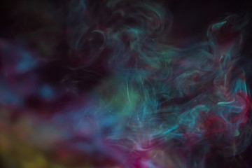 Fototapeta na wymiar rainbow smoke texture background