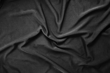 black silk cloth background,black fabric cotton