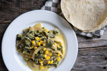 Mexican poblano peppers 