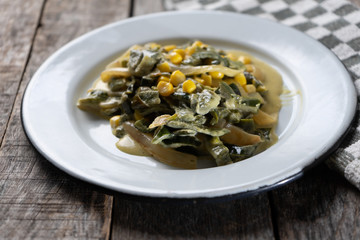 Mexican poblano peppers 