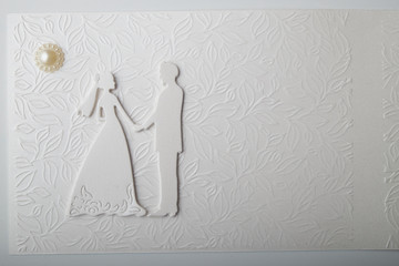 making greeting cards for a wedding Valentine's day