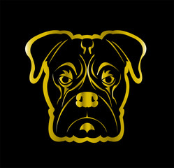 dog vector logo