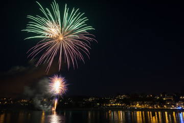 feu d'artifice