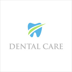 CREATIVE ORTHODONTIST TOOTH DENTAL CARE LOGO CONCEPT 