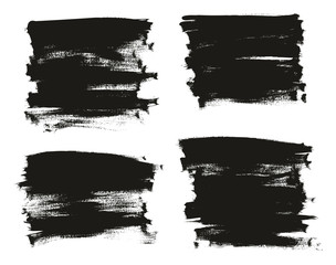 Calligraphy Paint Thin Brush Background High Detail Abstract Vector Background Set 89