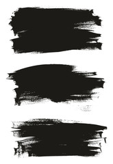 Calligraphy Paint Thin Brush Background High Detail Abstract Vector Background Set 21