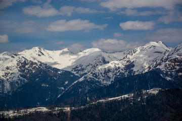 Obraz premium mountains in the alps