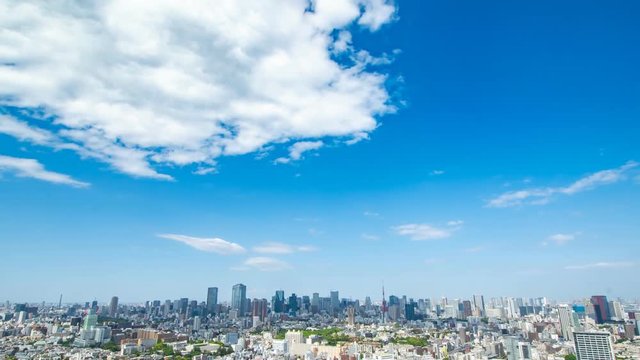 4K・東京風景・タイムラプス