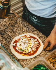Making Pizza by Hand 1
