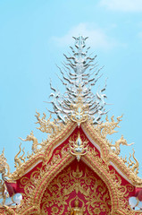 Fototapeta na wymiar Thai temple arch