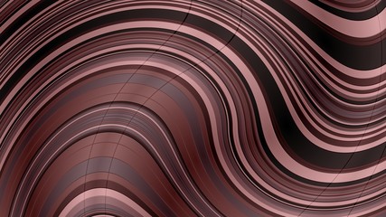 old mauve, rosy brown and pastel brown wavy motion background. Wave Backdrop can be used for wallpaper, poster or creative concept design