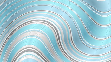 wavy background with pastel blue, light blue and lavender colors. can be used for wallpaper, poster or creative concept design