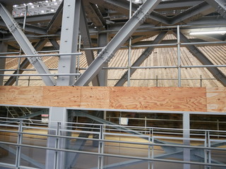 Fototapeta premium 比叡山延暦寺の根本中堂（工事中）