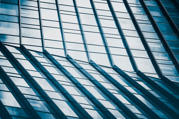 Modern Architecture in blue