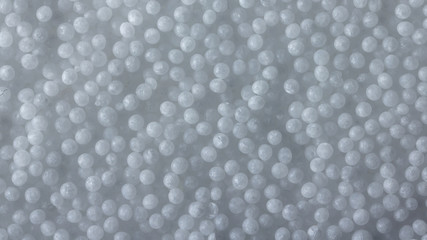 White mineral fertilizer, ammonium nitrate, for application in spring to cereals