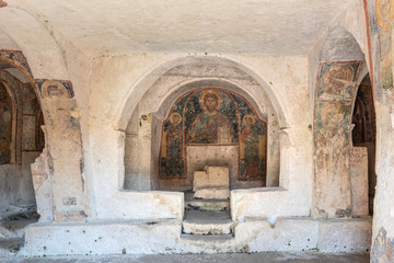Ancient rock churches. Hidden and beautiful Puglia. St Nicholas