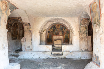 Ancient rock churches. Hidden and beautiful Puglia. St Nicholas