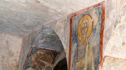 Ancient rock churches. Hidden and beautiful Puglia. St Nicholas