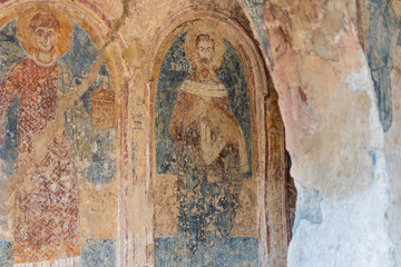 Obraz premium Ancient rock churches. Hidden and beautiful Puglia. St Nicholas