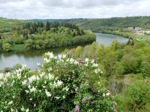 Boucle De La Riviere Moselle à Liverdun En Meurthe Et Moselle. France