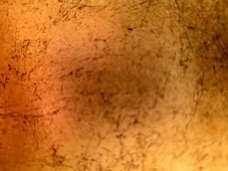 Background golden and copper color, curve and circle pattern abstract artistic design