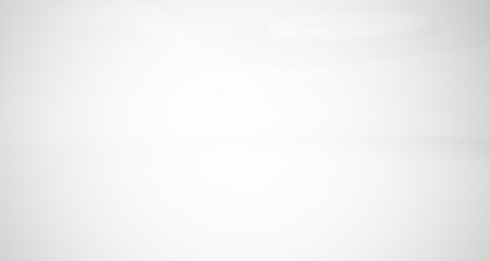 White smooth abstract architectural background. 3D illustration and rendering
