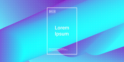 Modern Dynamic Flow Shapes with Fluid Glow Effect.