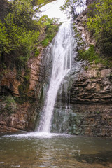 Waterfalls in Botanical Gardens.Tbilisi.Georgia - Image