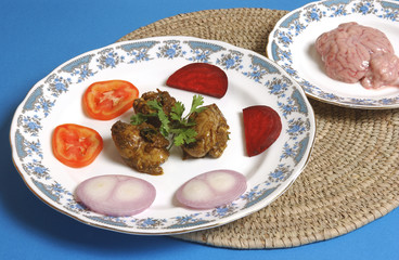 Egg & Chicken Food Dish, Non Vegetarian Dish, Egg Dish, Chicken, 