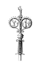 Christian illustration. Old image