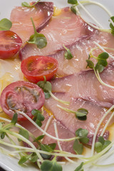 ハマチのカルパッチョ