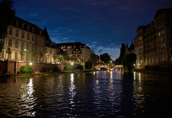 strassburg bei nacht