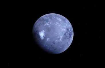 Fototapeta na wymiar Mandros - Exoplanet