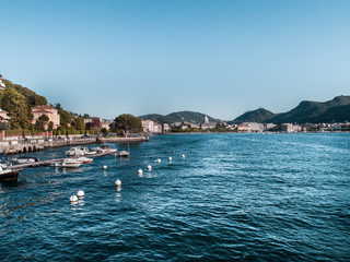 Obraz premium Lake of Como, Holidays in Italy.