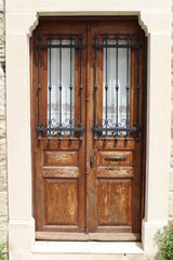 An ancient old door