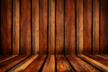 wood background with perspective concept