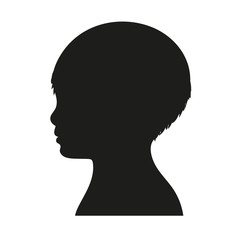 Kleinkinder Silhouette